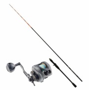 ライザス タコエギセット QUEEN CORAL 船タコエギ竿 ライザス タコエギ 180＆プロマリンDRD120PPE ドレッド PE2.0号150ｍ付 (ori-funeset1079) |  明石沖 東京湾 エギタコ オクトパッシング 船釣り入門