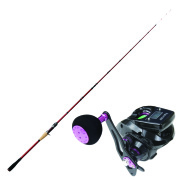 船タチウオセット オーシャンフォレスト TACHIUO-91 OFTC-170-91＆SeaMastug Digital 300P PEライン2号200m付き (ori-funeset608)