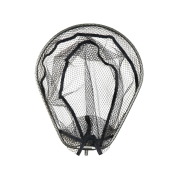 おり釣具 オーバルフレーム ランディングネット S ガンメタ／ブルー／パープル／レッド (ori-nets)｜オカッパリ ランディングネット ラバー タモ 網 玉網 グレ チヌ アジ メバル 堤防釣り 磯釣り アルミフレーム 軽量
