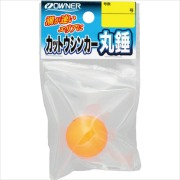 【5Cpost】オーナー カットウシンカー丸錘 針30号 #05 ホワイトケイムラ(owner-311284)|フグ釣り ショウサイフグ カットウ フグ仕掛 カットウ仕掛