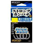 オーナー ストロングカンパチ 掛かり特化型 40号 3本入(owner-315824)[M便 1/15]｜釣り針 針 クエ くえ モロコ アラ オオスジハタ カンナギ イシナギ マハタ 大物 泳がせ ウインチ カンパチ