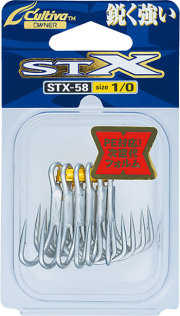 【Cpost】オーナー カルティバ STX-58 スティンガートリプルエクストラ #1/0(owner-stx-58-519291)