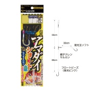 ササメ FSM54 実船アマダイショート 金ケイムラ 5-6(sasame-324426)[M便 1/20] | アマダイ仕掛け 船アマダイ仕掛け 甘鯛釣り仕掛け ショート仕掛け 金ケイムラ仕掛け 船釣り仕掛け