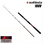 Solfiesta カーボン並継船竿 LOBO STICK 180 V(solf-060937)