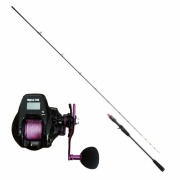 タイラバセット CB アビスタイプT 662ML ＆ 大型液晶モニター シーマスタッグデジタルネクスト 200P(tairabaset-26-004)｜入門モデル 初心者 鯛ラバ入門 ロッド ベイトカブラ 真鯛 おり釣具