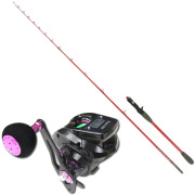 タコ　大物1.75m MAX300g2ピースロッド&カウンター付ベイトリール タコ 大物1.75m MAX300g2ピースロッド&カウンター付ベイトリール