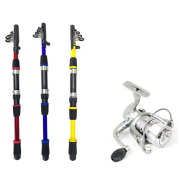 【今だけP5倍】ちょい投げ 穴釣り パックロッド ＆ リール 180 セット PROMARINE レクサーパック180 ＆ solfiesta 糸付スピニングリール VT-X1000 (turiset-05)