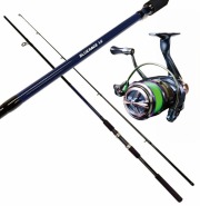 NICITE シーバスセット 9.0 BLUE RAGE ＆ フライデー3 XE3000 0.8号300m付(uniciteseabassset-001) 