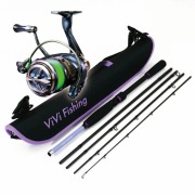 ViVi モバイルエギングセット ViVi mobile エギング 8045M＆フライデー3 XE3000 0.8号300m付 (viviegiset-02)｜ピュアテック アオリイカ エギング ショア 地磯 防波堤 チョイ投げ ライトゲーム オカッパリ