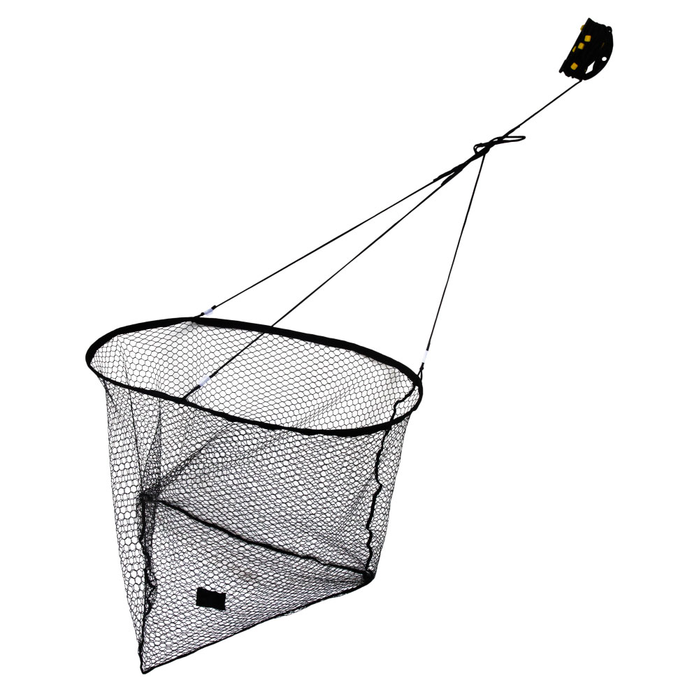 おり釣具 オリジナル 大型80cmラバー落しダモ 10mロープ付(ori-782715)| ランディング 大型魚 落としダモ 玉網 10ｍ 高い堤防