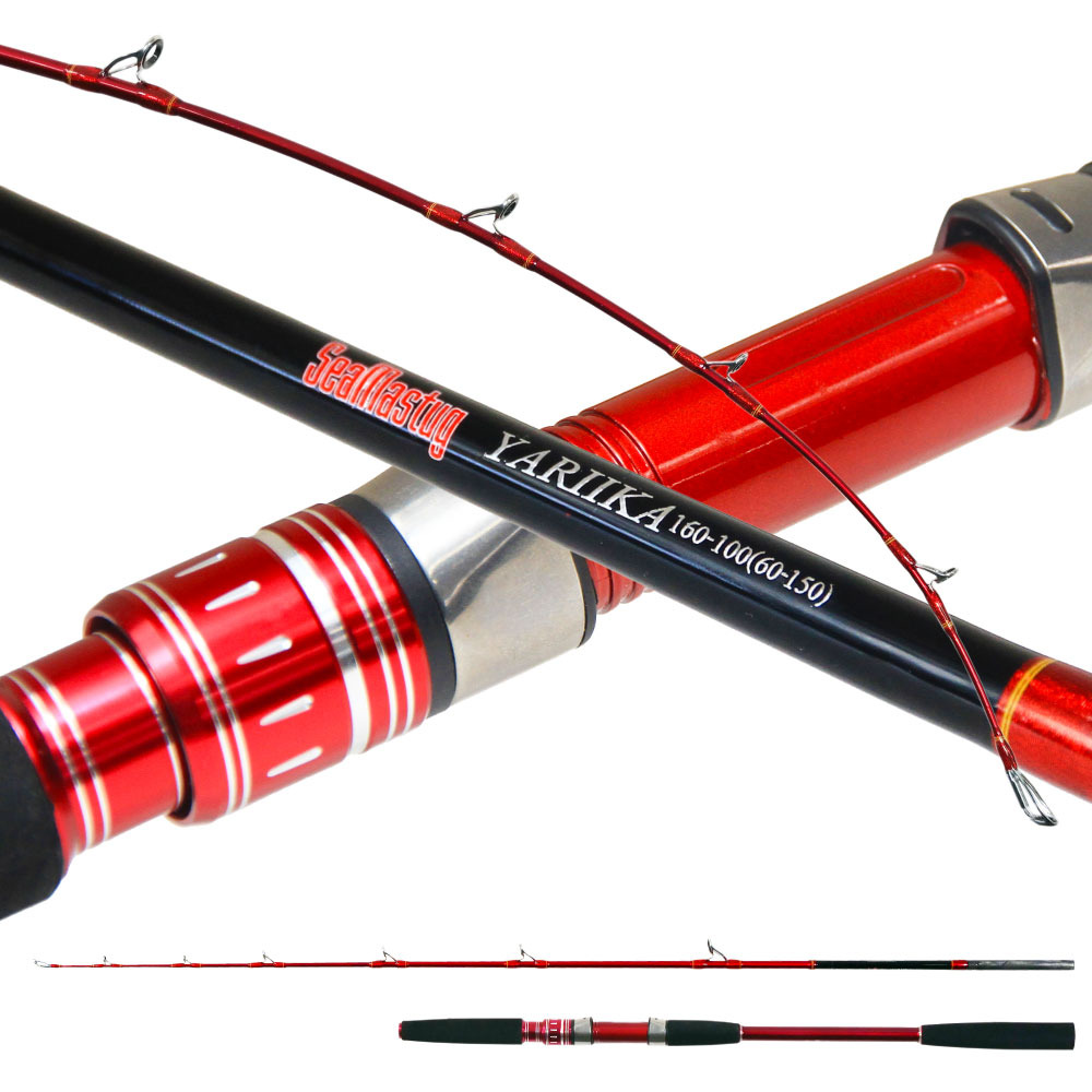 おり釣具 カーボン船イカ竿 シーマスタッグ ヤリイカ160-100(ori-784375)｜ロッド ヤリイカ スルメイカ  イカ  直結 ブランコ 釣り 船ロッド カーボン チューブラー
