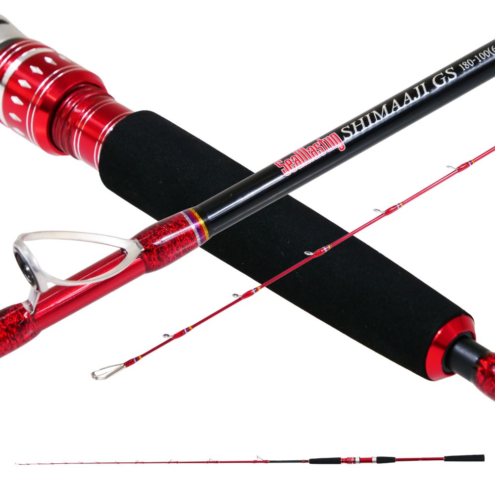 [セール中]おり釣具 グラスソリッド船竿 シーマスタッグ シマアジ GS 180-100(ori-785112)｜シマアジ 釣り 竿 ロッド 船 コマセ釣り グラスソリッド おり釣具