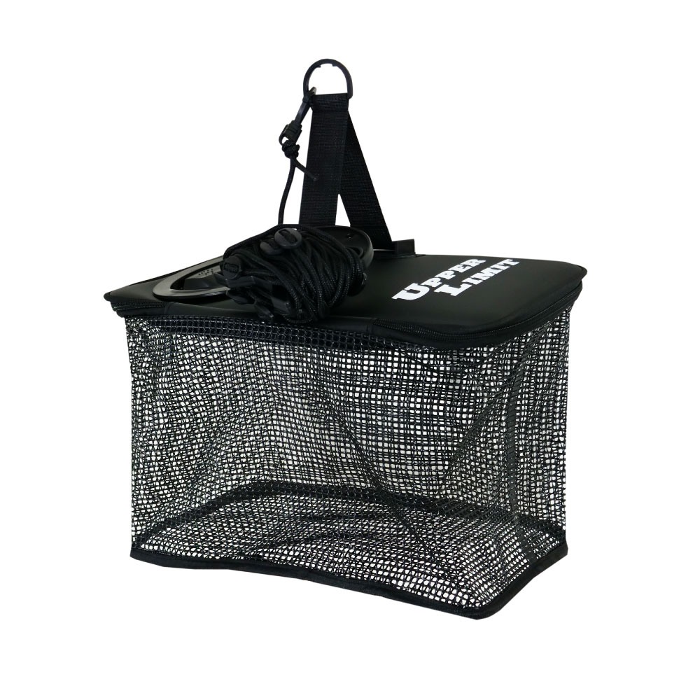 おり釣具 アッパーリミット パカッと投入口 ホイポイフロートスカリ 10Mロープ付(ori-785778)｜スカリ 生き餌 キープ 生きアジ メバリング ライトゲーム フローティングスカリ