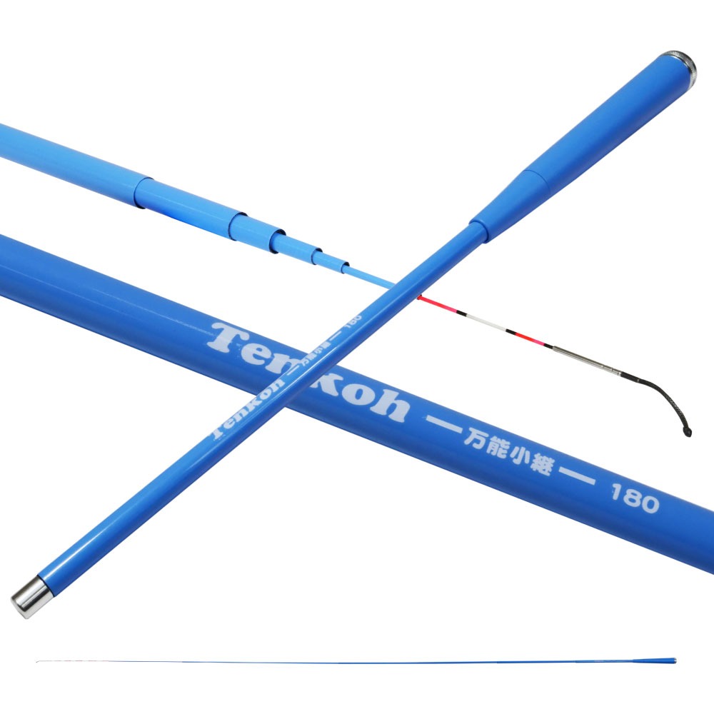 超小継 小物振出竿 タナゴエビに テンコー(Tenkoh) 180おり釣具(ori-787116)[M便 1/10]｜フナ タナゴ 手長エビ ハゼ 川釣り 池釣り 小鯵 コアジ メバル 