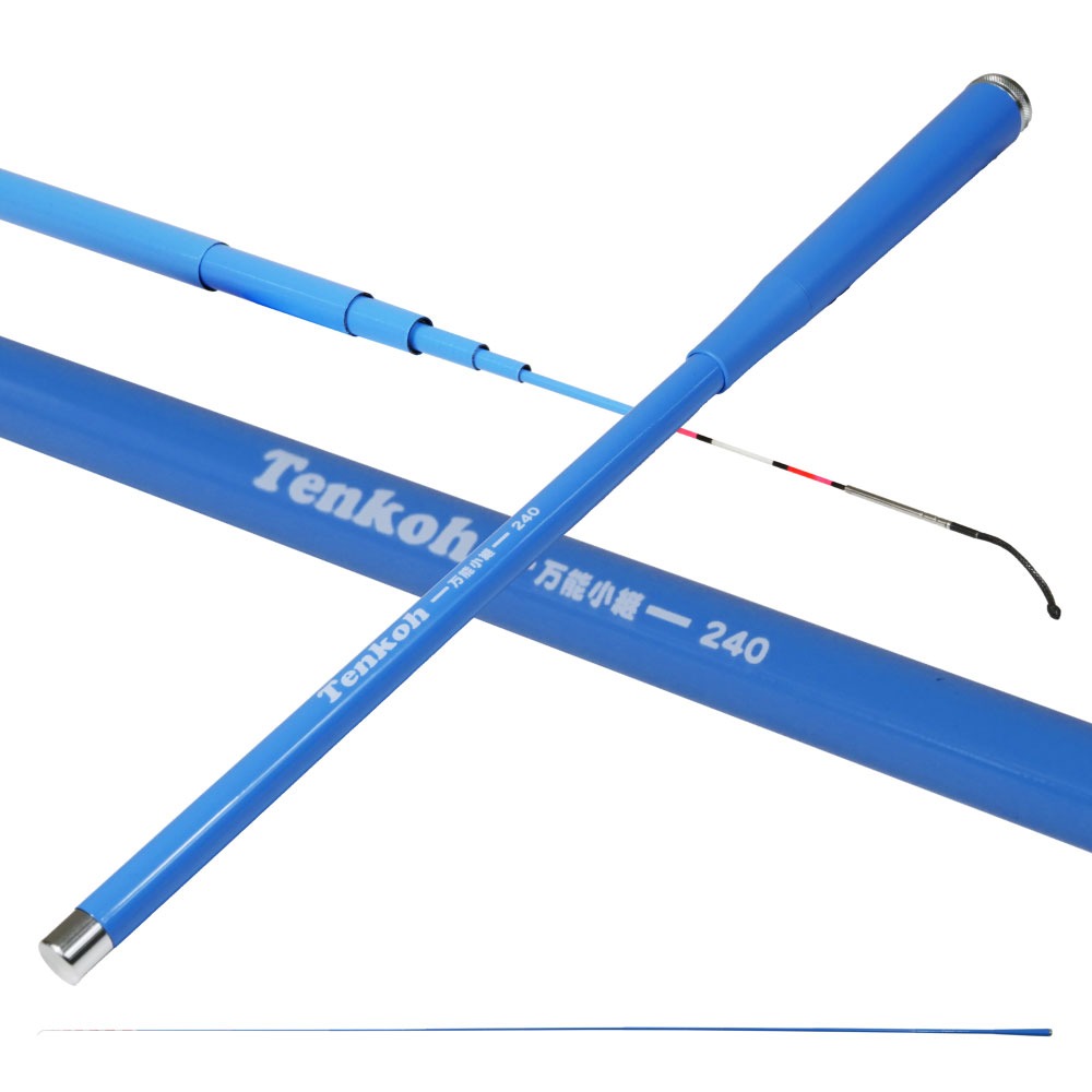 超小継 小物振出竿 渓流タナゴエビに テンコー(Tenkoh)  240 おり釣具(ori-787130)[M便 1/10]｜フナ タナゴ 手長エビ ハゼ 川釣り 池釣り 小鯵 コアジ メバル 