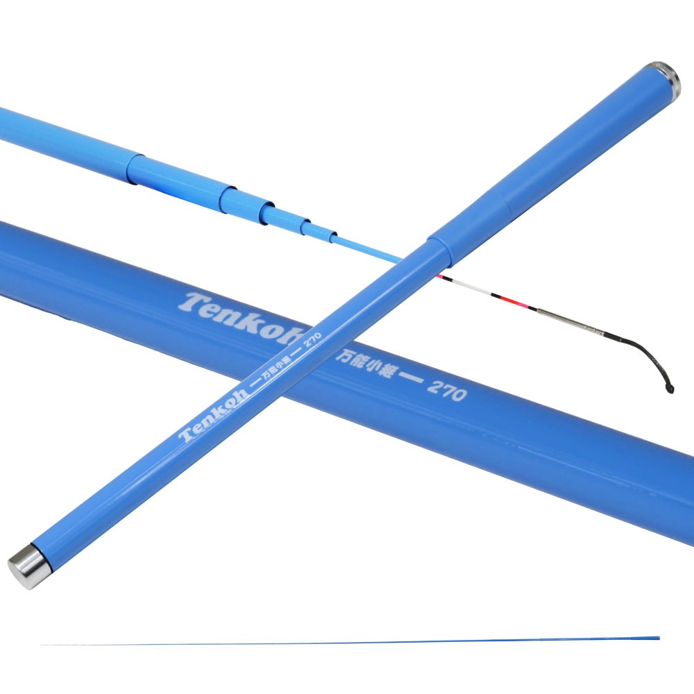 超小継 小物振出竿 渓流タナゴエビに テンコー(Tenkoh)  270 おり釣具(ori-787147)[M便 1/10]｜フナ タナゴ 手長エビ ハゼ 川釣り 池釣り 小鯵 コアジ メバル 
