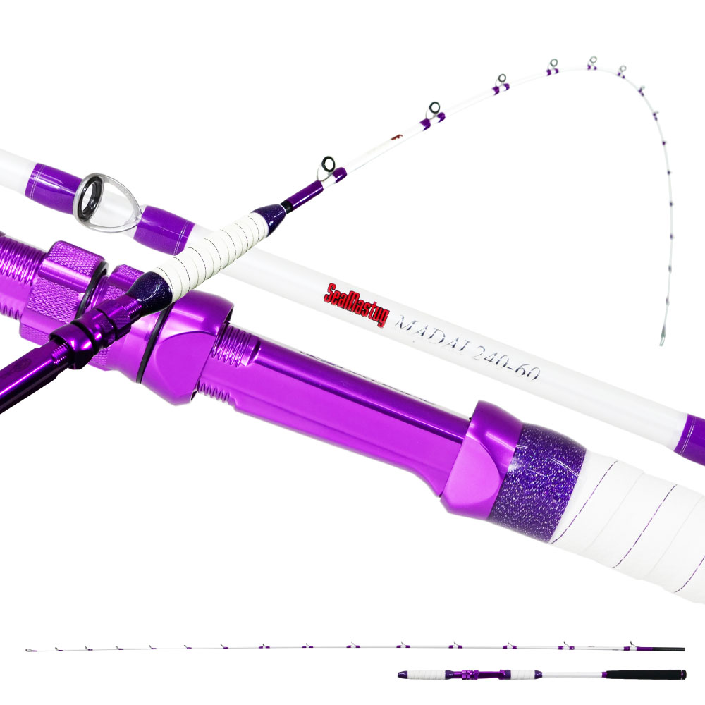 おり釣具 シーマスタッグ マダイ 240-60(ori-962373)｜船 竿 ロッド 船竿 マダイ 真鯛 真鯛竿 グラスソリッド ムーチング グリップジョイント コマセマダイ フカセマダイ Kガイド