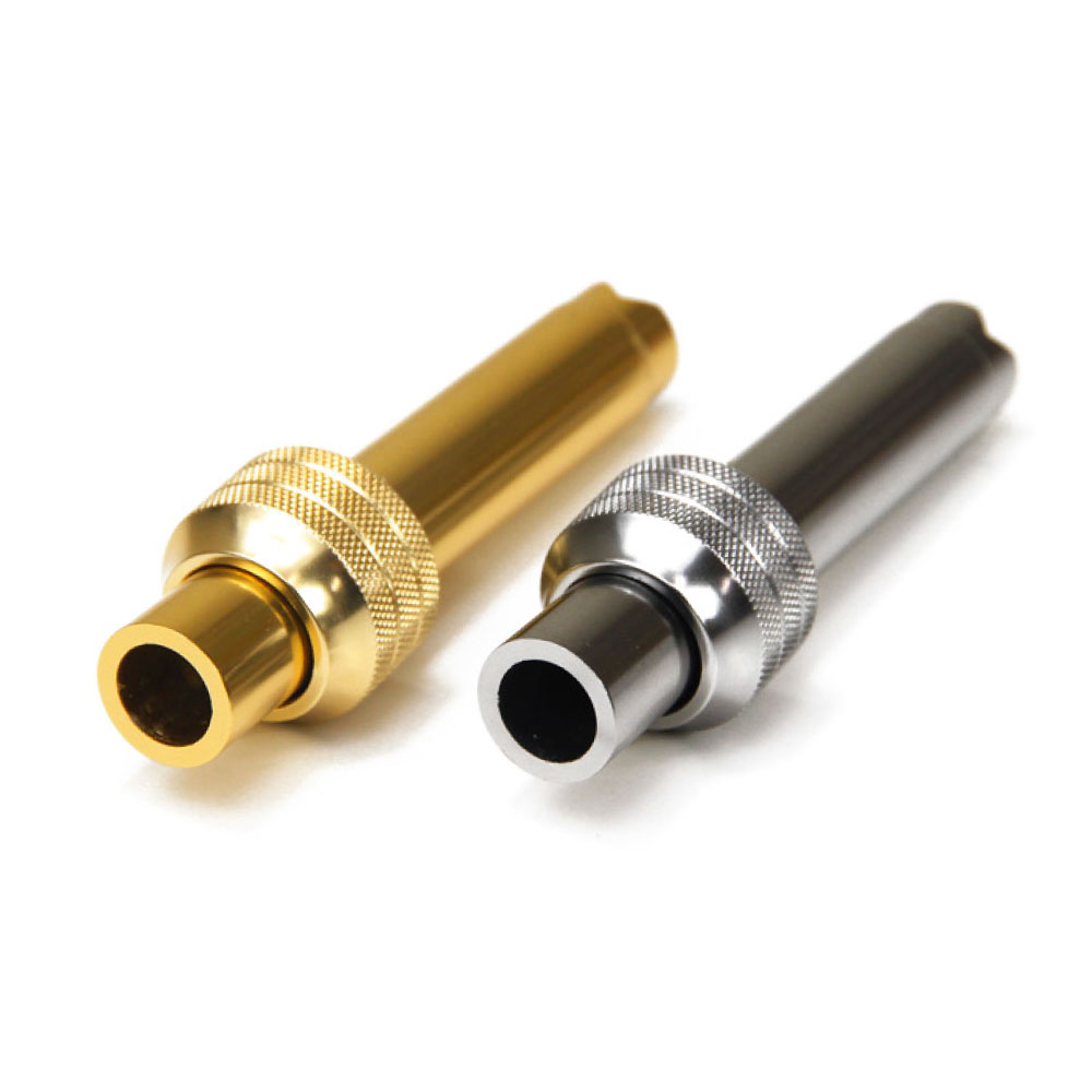オリジナルアルミバット用フェルール SS-gl用ゴールド・SS-gm用ガンメタ 11mm、12mm(ori-fss)｜アルミバット フェルール ロングフェルール ロッドカスタム マダイ シマアジ