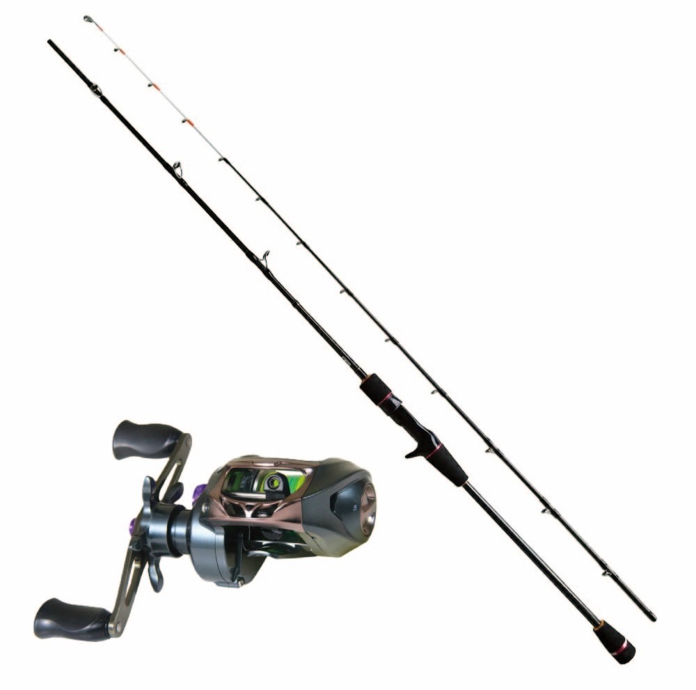 GLORYFISH イカメタルセット METALIST2 SPIRAL B66MH ＆ Friday 150(PE0.8号200m巻) (ori-funeset1178)｜イカメタル 烏賊 ルアー ロッド フィッシング 釣り 釣具