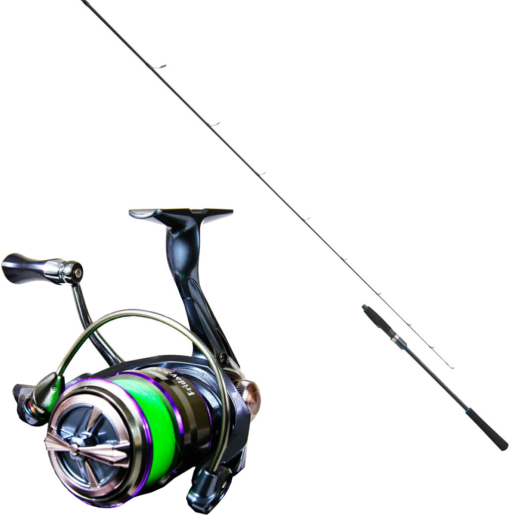 SLJ スターターセット オルターノ SLJ 63L ＆ フライデー3 XE3000 0.8号300m付 (ori-funeset706)