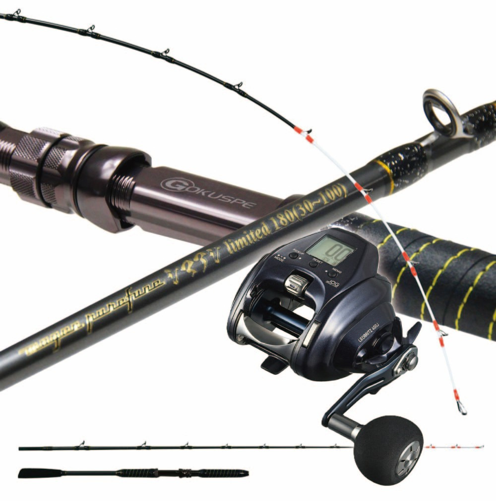 無限ピュア船シマアジリミテッド 180＆ダイワ 25 レオブリッツ 400J 右ハンドル セット (ori-funeset743)｜ 船竿 シマアジ シマアジ釣り 南房白間津沖 勝山 乙浜 大原 見老津沖 御前崎沖