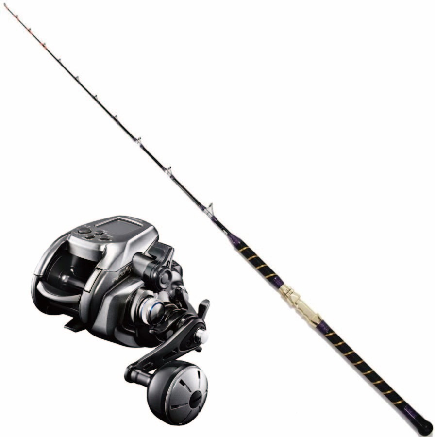 落とし込み・ノマセ釣りセット 無限ピュア船 落とし込みスペシャル 180-100号 ＆  24 フォースマスター2000 (ori-funeset900)｜おり釣具 ゴクスペ 無限ピュア船 落とし込み 電動リール ノマセ釣り 青物 根魚 ブリ ヒラマサ カンパチ マダイ アラ