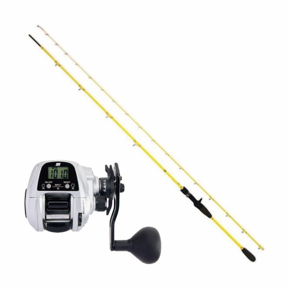 長めのライトゲームロッドのセット RISEWAY LG STYLE 270 ＆ FUNE DLC MHP 右ハンドル  (ori-funeset955)｜おり釣具 船竿 船釣り 沖釣り 長めの竿 ライトゲーム アジ ヒラメ マゴチ マハタ 長竿