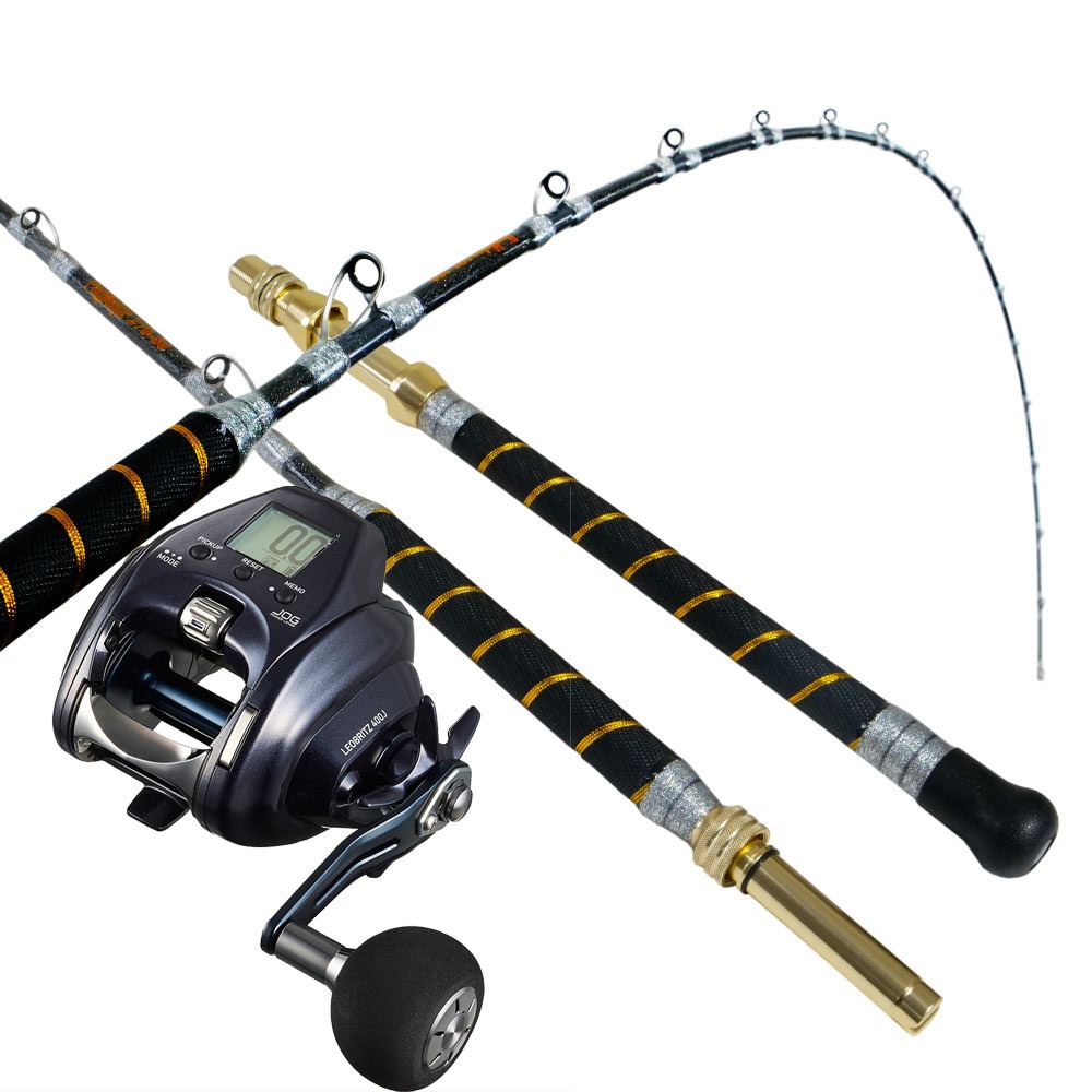 おり釣具オリジナル グラスソリッド総糸巻き船竿セット 超軟調真鯛 パグマイヨ 270-100号＆ダイワ 25 レオブリッツ 400J 右ハンドル/電動リール（ori-funeset971)｜おり釣具 船竿 船釣り 沖釣り コマセマダイ マダイ釣り 真鯛 マダイ コマセ ヒラメ マハタ ワラサ