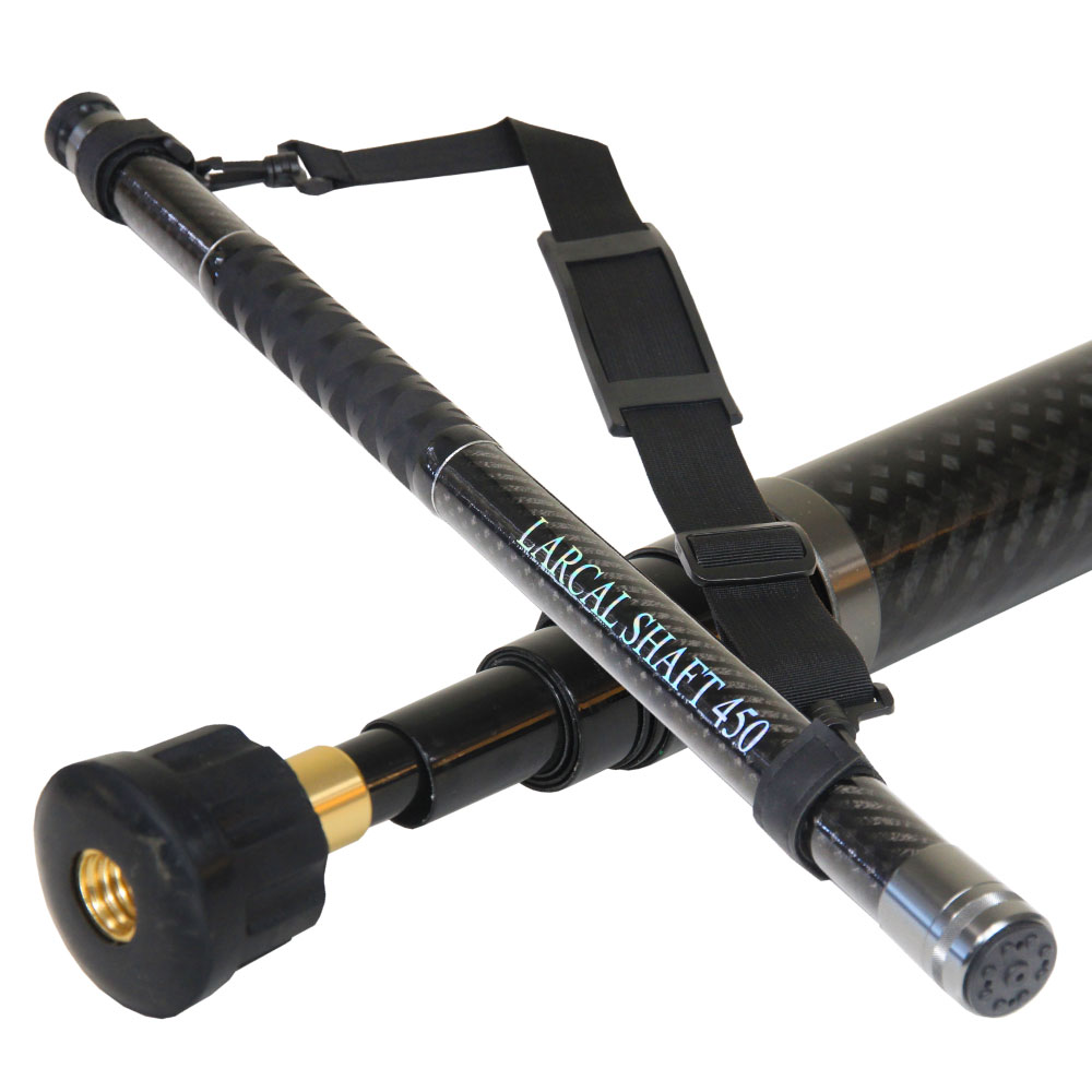 おり釣具 カーボン 小継 ランディングシャフト ラーカルシャフト 4.5M (ori-larcal450)
