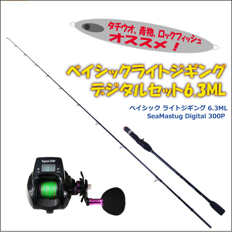 ベイシックライトジギング デジタルセット6.3ML(ori-lt_jigingset001)