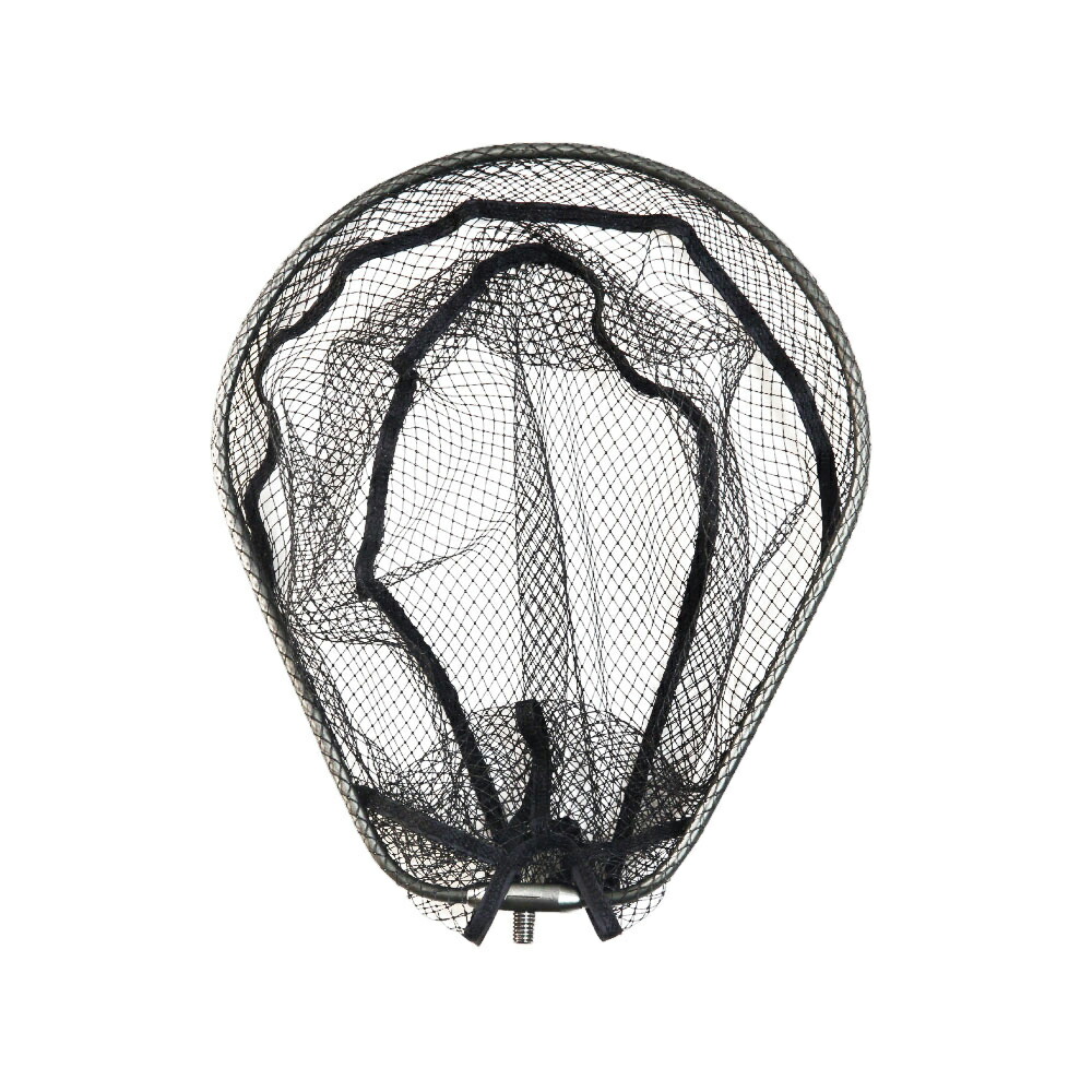 おり釣具 オーバルフレーム ランディングネット S ガンメタ／ブルー／パープル／レッド (ori-nets)｜オカッパリ ランディングネット ラバー タモ 網 玉網 グレ チヌ アジ メバル 堤防釣り 磯釣り アルミフレーム 軽量