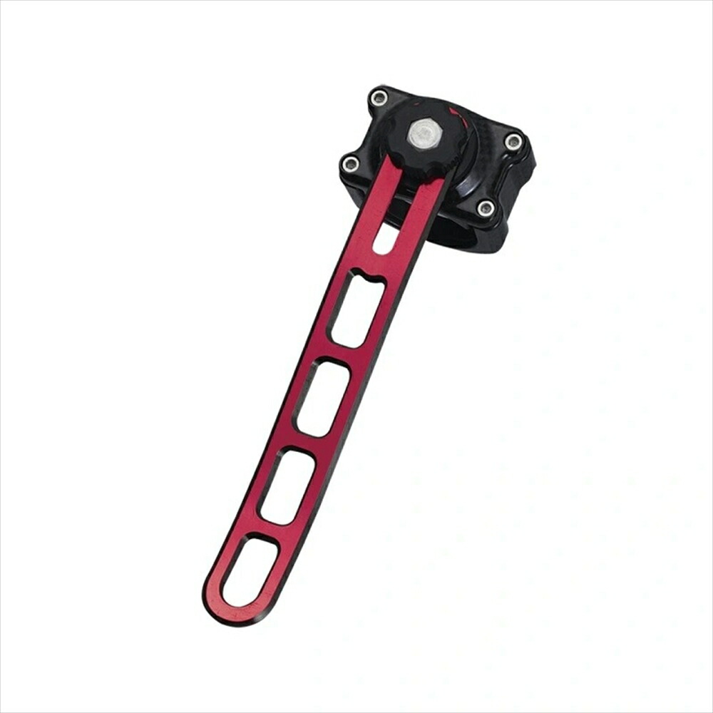 PROX タモホルダーV3アジャスタブル RK(レッド/ブラック)(px-202034)｜玉の柄 タモ網 柄 淡水バス ショア 波止場 オカッパリアジング メバリング  ゲームベスト ウェーディングベスト