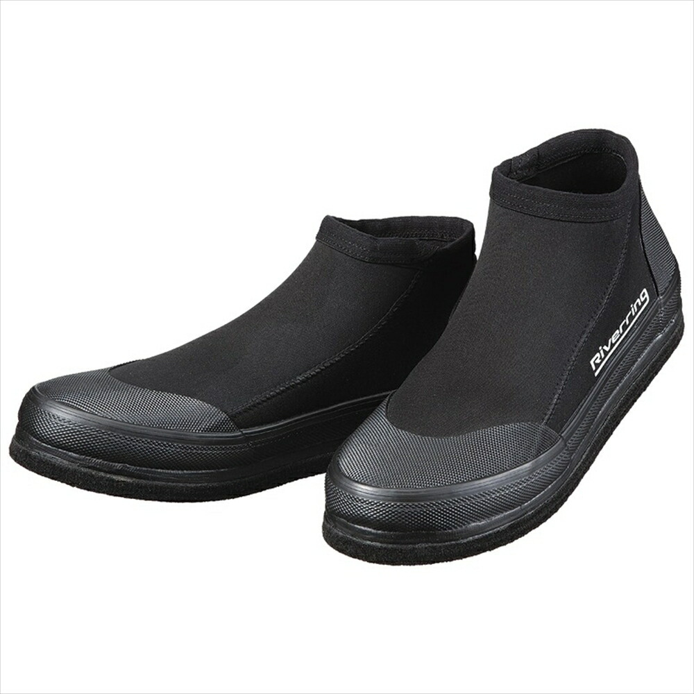 プロックス リバーリングシューズ(フェルト) LL/ブラック(px-225613)｜鮎釣り 鮎用靴 あゆタビ