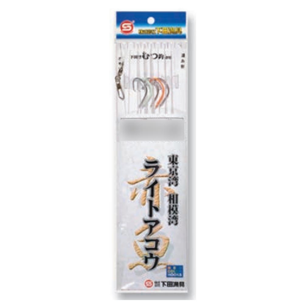 【6Cpost】下田漁具 LAC500 ライトアコウ仕掛 5×1 20-14-20(shimoda-102007)