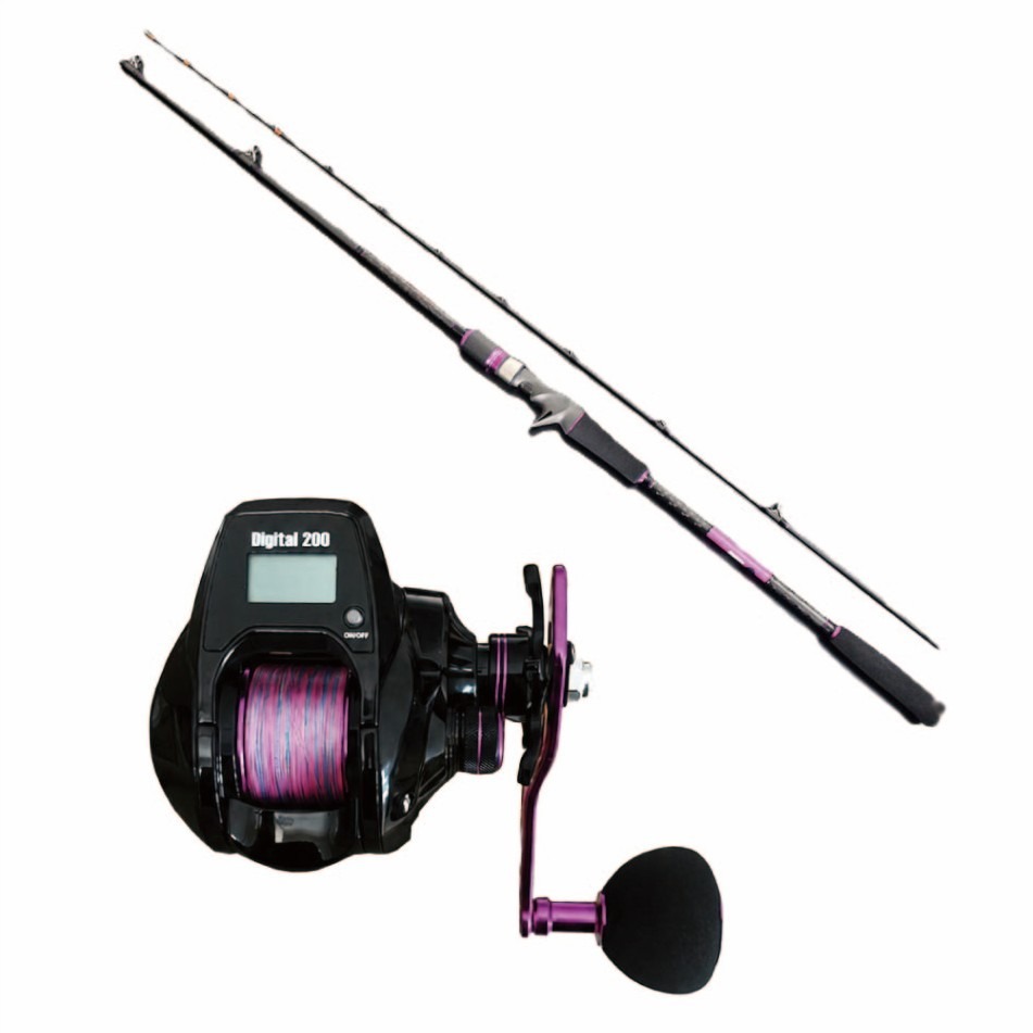 タイラバセット ゴクエボリューション Evo-Rubber ST 702-1 ＆ 大型液晶モニター シーマスタッグデジタルネクスト 200P (tairabaset-26-018)