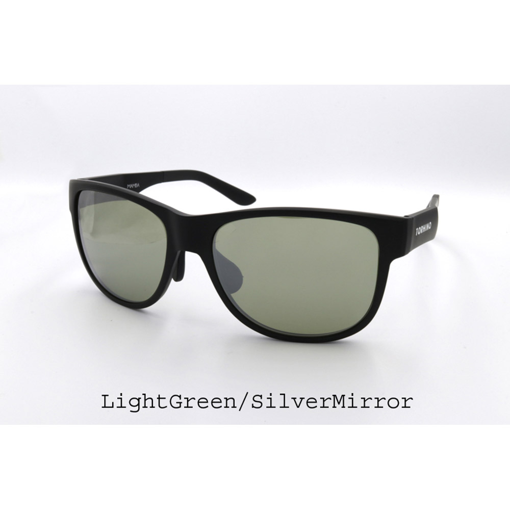 TORHINO(トライノ) MAMBA マットブラック/ライトグリーン シルバーミラー(torh-mamba-790300)