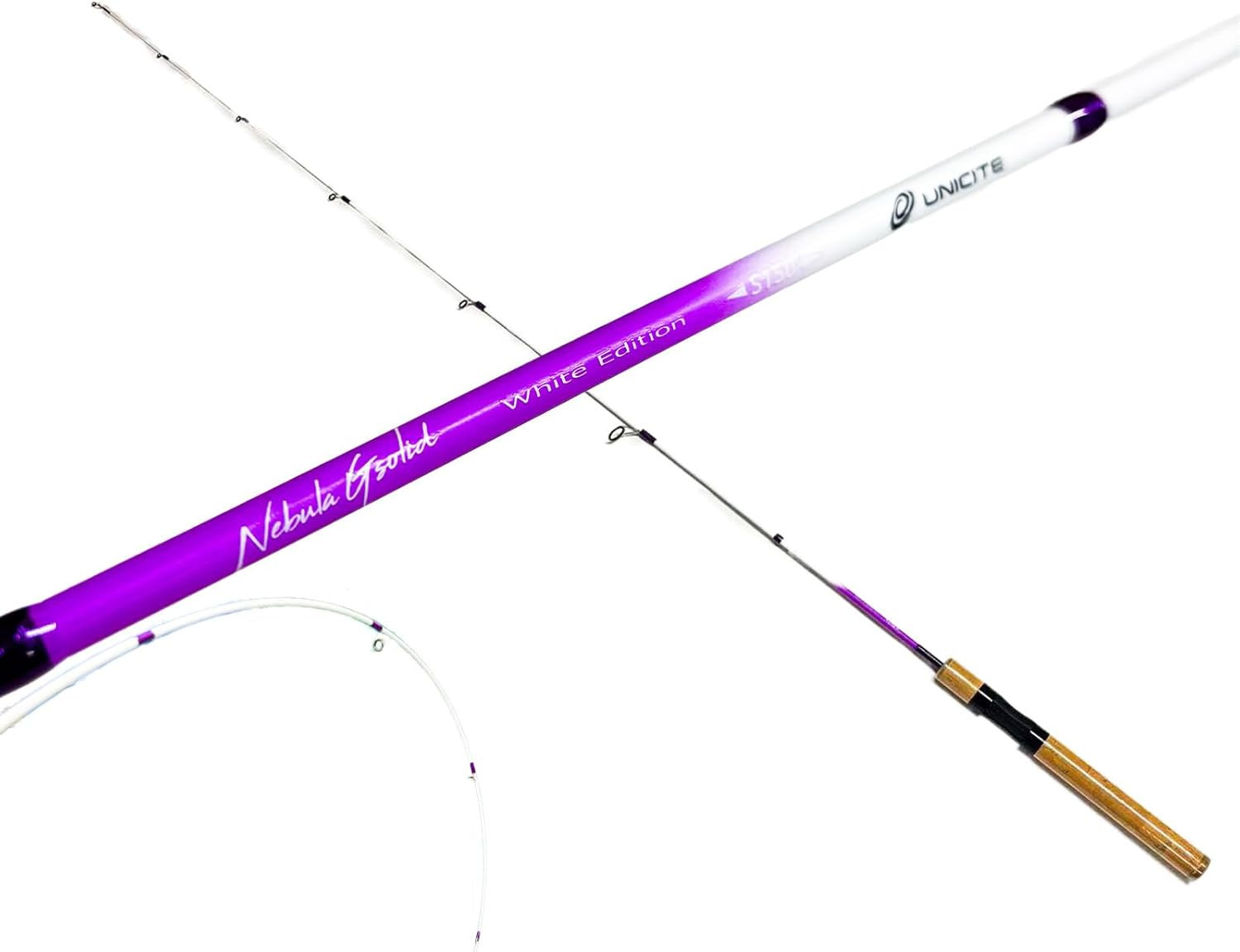 UNICITE グラスソリッドロッドNebula (ネビュラ) G Solid S150 パープル(un-062122)｜鱒レンジャー トラウト アジング チヌ ロックフィッシュ シーバス 軽量設計 マスレンジャー