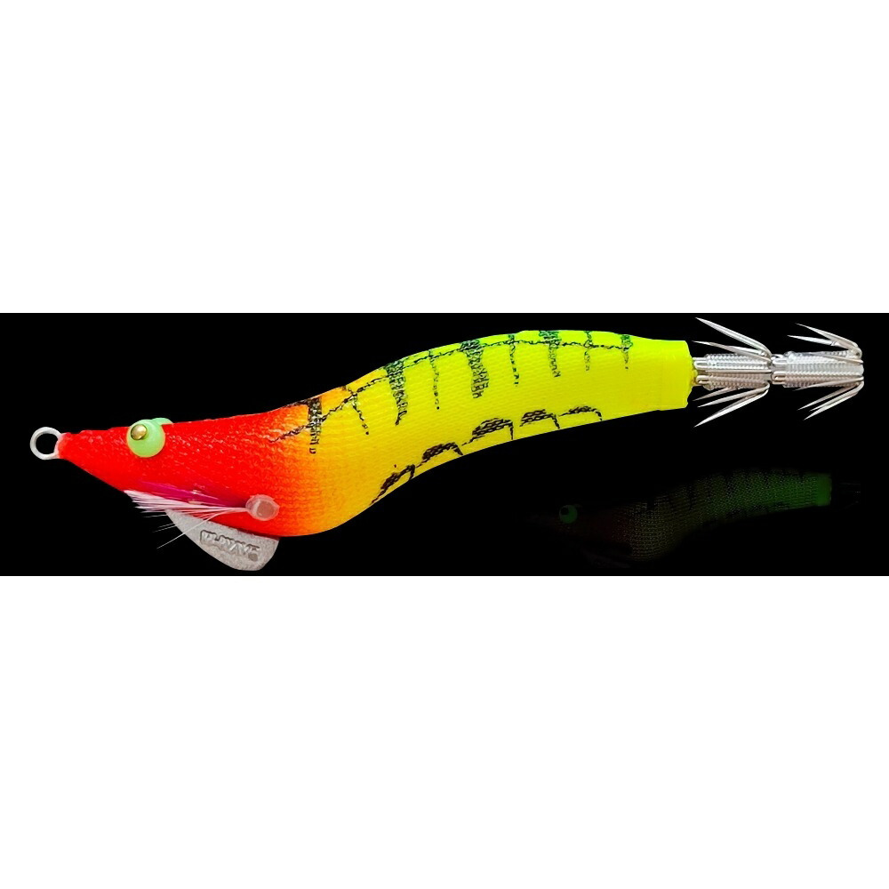 脇漁具 エビドロップ 2.5US ケチャップオムレツ(waki-305039)[M便 1/10]｜ エギ 餌木 イカメタル イカ釣り 船イカ 白イカ釣り イカメタルゲーム オモリグ