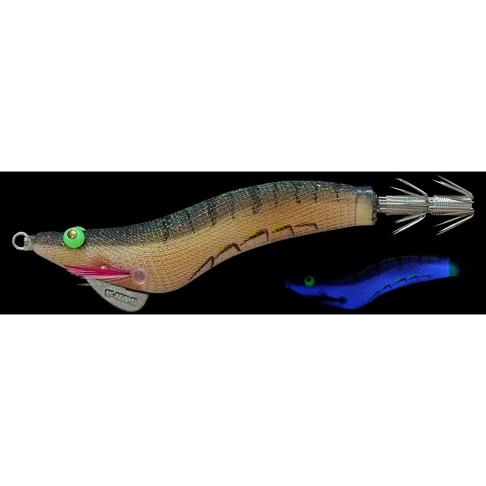 脇漁具 エビドロップ 2.5US エビゴールド(waki-305121)[M便 1/10]｜イカメタル イカ釣り 船イカ 白イカ釣り イカメタルゲーム オモリグ エギ 餌木