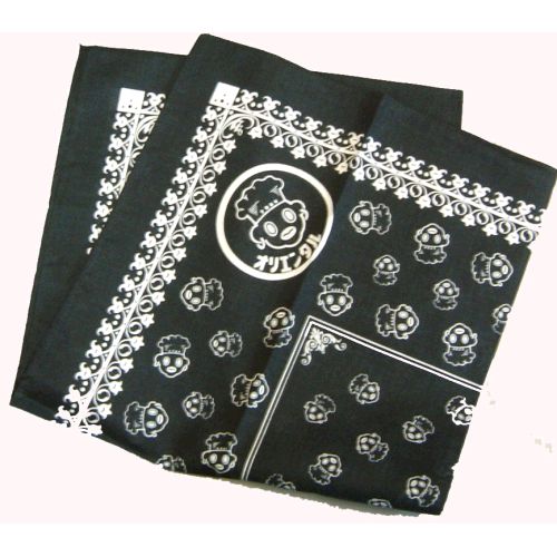 オリジナル バンダナ 黒