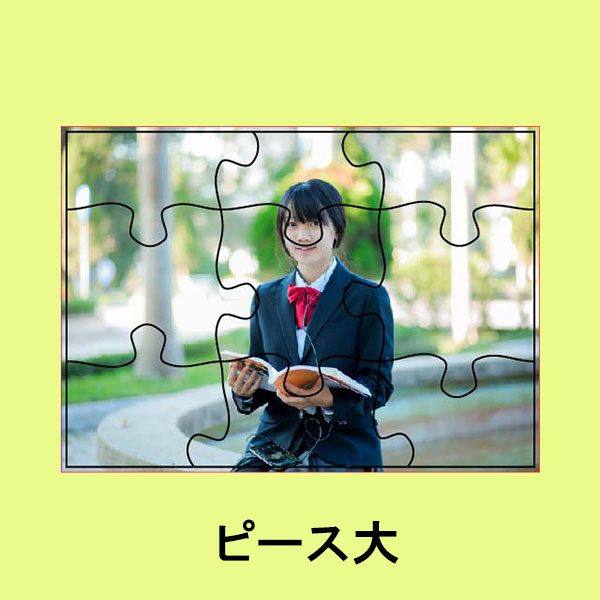 切らないパーツを選べるパズル2L　ピース大