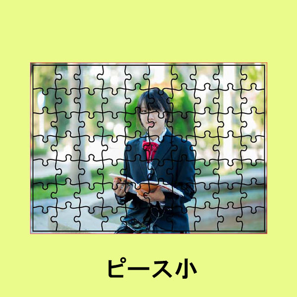 切らないパーツを選べるパズル2L　ピース小