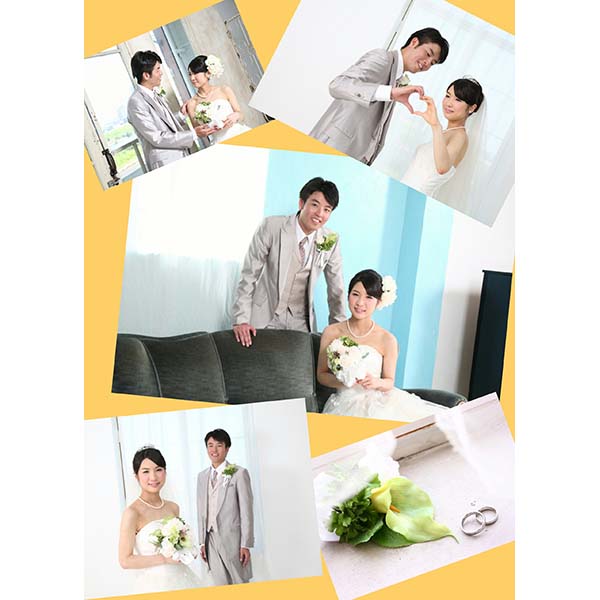 複数写真配置加工