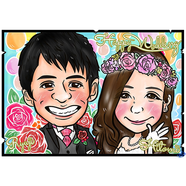 【有名人芸能人】 Ryo先生似顔絵※本体価格別途 イラスト