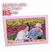 枠型ジグソーパズルB5 フレームセット 12ピース