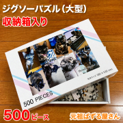 ジグソーパズル　500ピース　収納箱入り