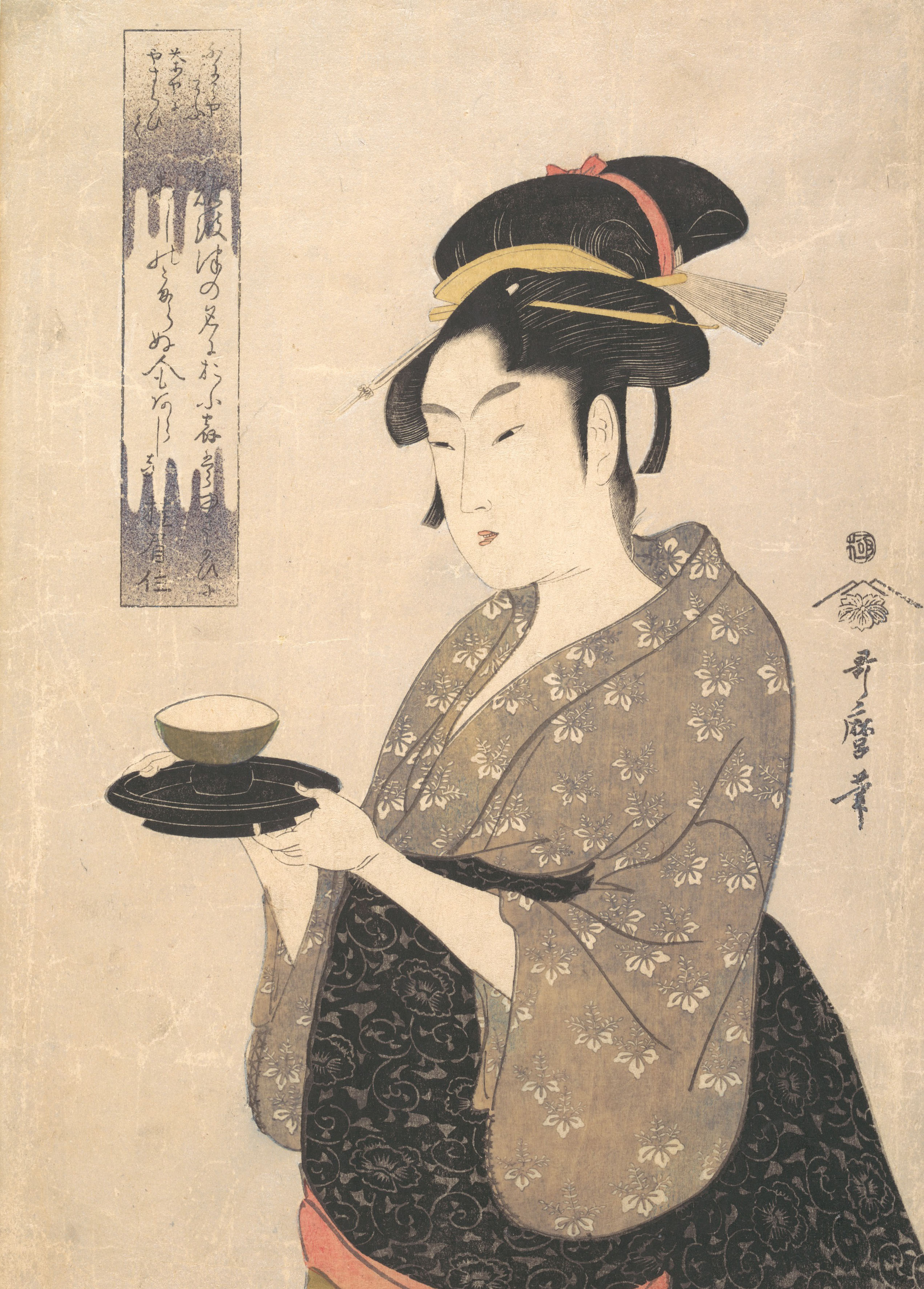 喜多川歌麿 難波屋おきた