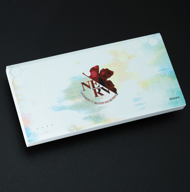 パワーバンクModel　エヴァンゲリオン　NERVロゴ（白）　オリモバ！限定モデル