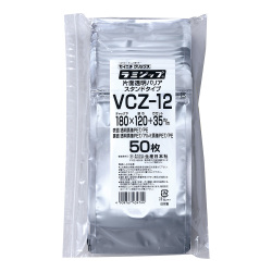 ラミジップ 片面透明バリア VCZ-12（50枚入）
