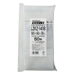 ラミジップ ナイロン フラットボトムタイプ LZKZ-1416（50枚入）